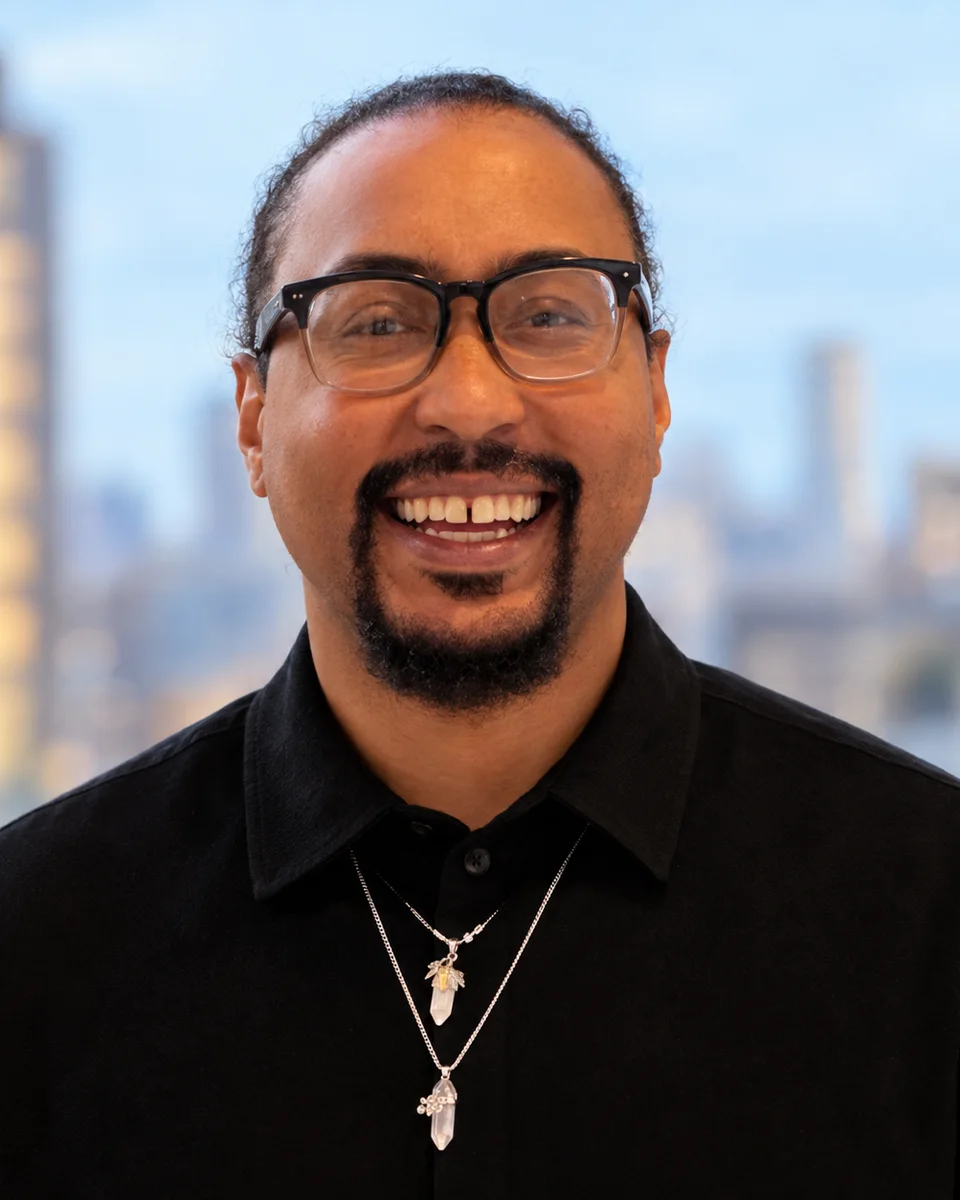 Portrait of Marcel S. Kersey, founder and principal of SID/EFFECT