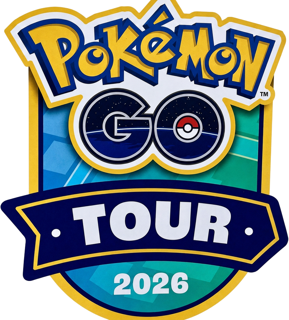 Pokémon GO Tour 2026 official event logo.