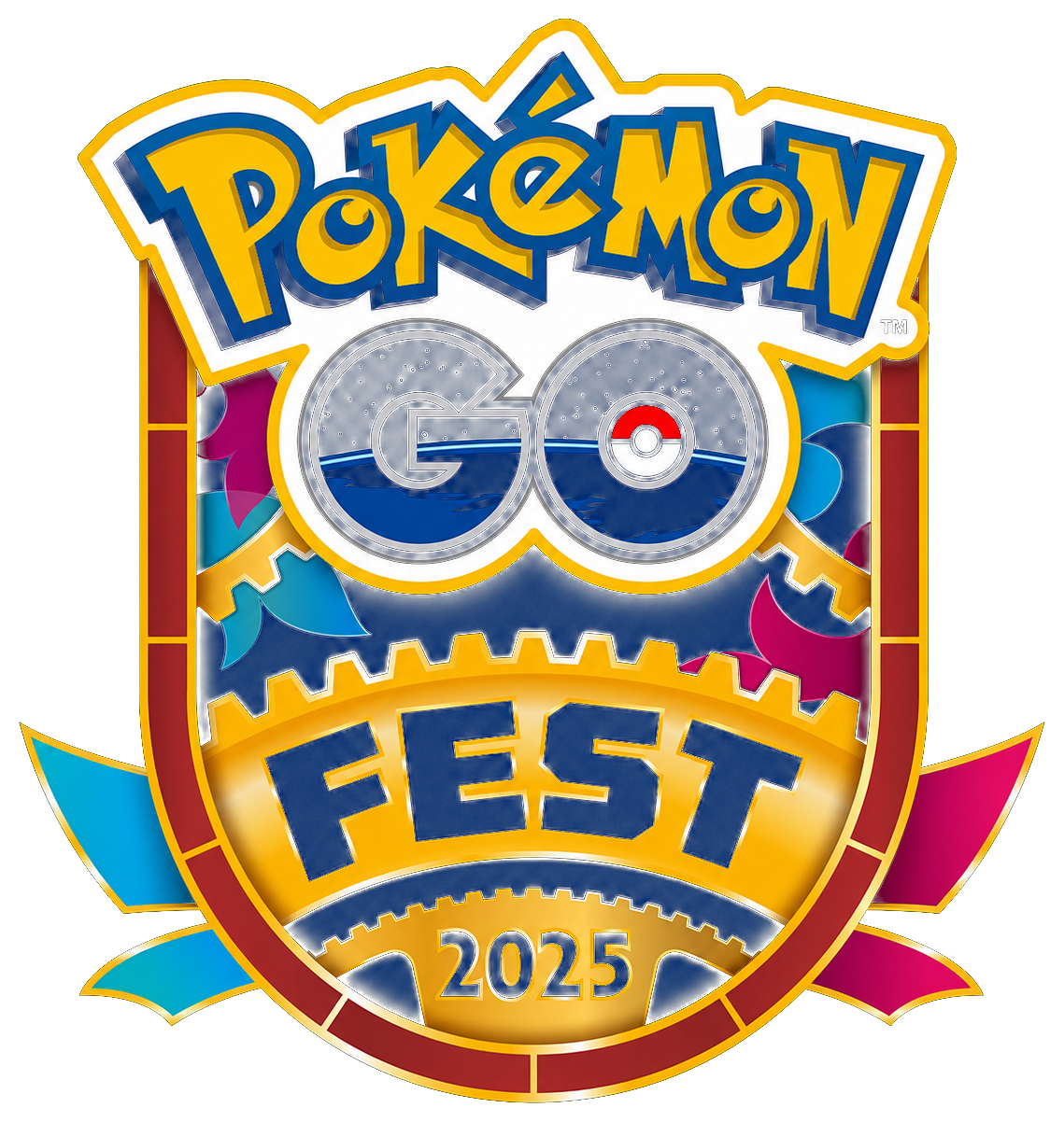 Pokémon GO Fest 2025 official event logo.